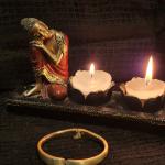 Matt Gold Plated Cuff Bracelet