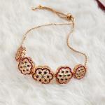 Floral AD Embellishments Rakhi/Bracelet