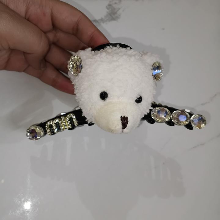 Crystal Bear Luxe Clutcher – Snow White Edition