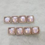 Blush Quartz Elegance – Set of 2