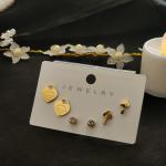 TIFFANY & CO. EARRING COLLECTION BY LUXE AABHUSHAN ( SET OF 3 STUDS )