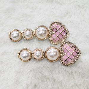 Royal Pink Heart Clip – Set of 2