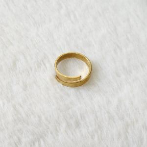 Aurum Twin-Band Statement Ring