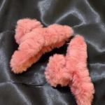 Candy Rose Fuzz Clutcher