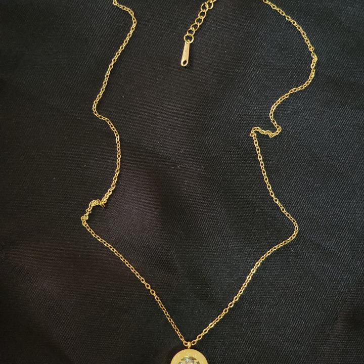 Regalia Monogram Medallion Necklace