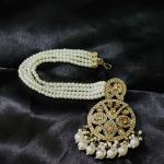 Pearl Adorned Vintage Chandelier Earrigs