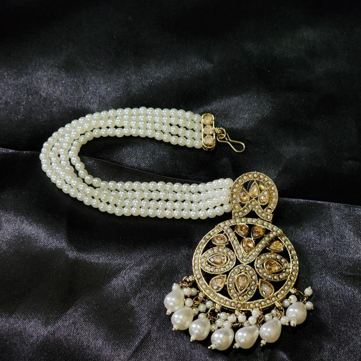 Pearl Adorned Vintage Chandelier Earrigs