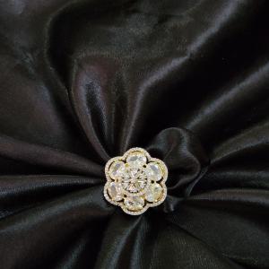 Zahra Moissanite Bloom Ring