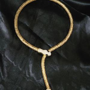 Serpent Elegance Necklace-Cum-Bracelet