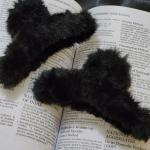 Midnight Velvet Fuzz Clutcher