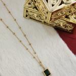 Emerald Grace Pendant Necklace