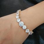 Celestia Radiant Solitaire Bracelet