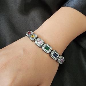 Elysian Radiance Multi-Stone Bracelet