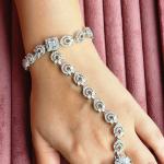 Celestial Charm CZ Haathphool Bracelet