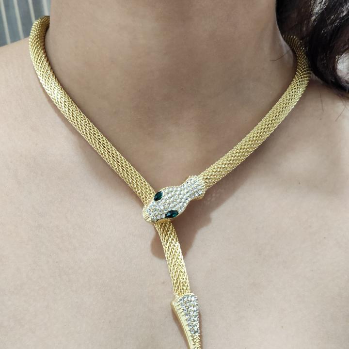 Serpent Flex Necklace & Bracelet