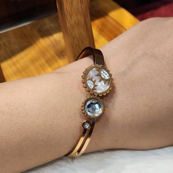 Rosé Celeste Designer Bracelet