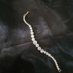 Celestia Radiant Solitaire Bracelet