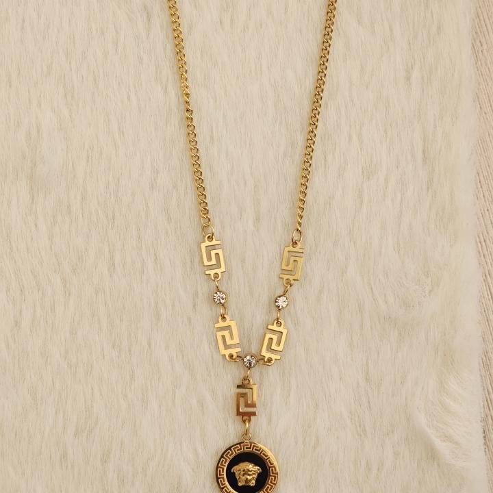 Aurelia Medusa Pendant Necklace