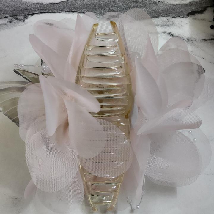 Blush Whisper Butterfly Clutcher