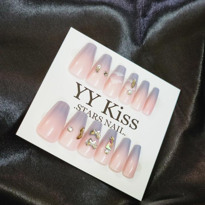 “Twilight Bloom” Luxe Press-On Nail Set