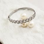 Unisex Silver Cuff Bracelet