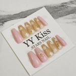 “Blossom Nudes” Luxe Press-On Nail Set