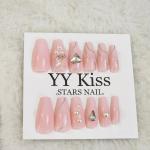 Blush Elegance – Luxe Aabhushan Signature Press-On Nails