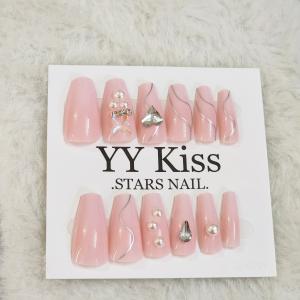 Blush Elegance – Luxe Aabhushan Signature Press-On Nails