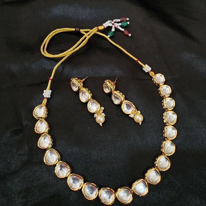 Royal Polki Kundan Necklace Set