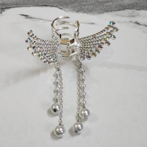 Aurora Wings Hair Clutcher – Silver Edition