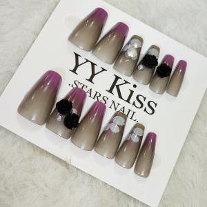 “Mystic Noir” Luxe Press-On Nail Set