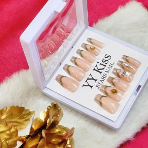 “Golden Grace” Luxe Press-On Nail Set