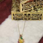 Royal Gardenstone Pendant Necklace