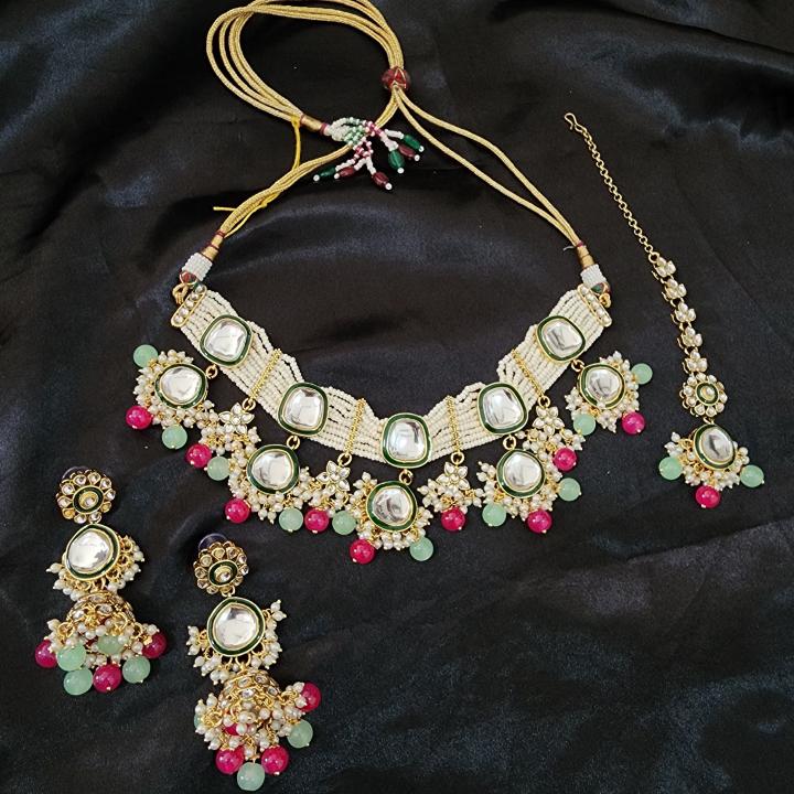 Mehreen Polki Kundan Bridal Set