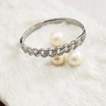 Unisex “Sterling Grace” Silver Chain-Link Bracelet