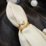 Sparkling Diamond Gold Ring