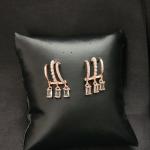 Name: Celestial Cascade Hoops – Pearl & Crystal Drop Earrings
