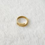Aurum Twin-Band Statement Ring
