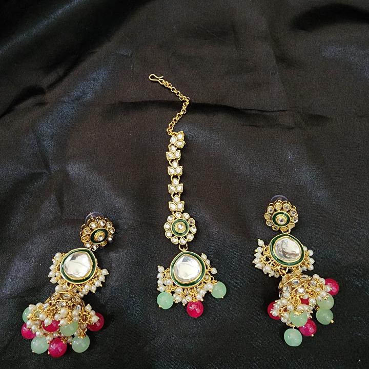 Mehreen Polki Kundan Bridal Set