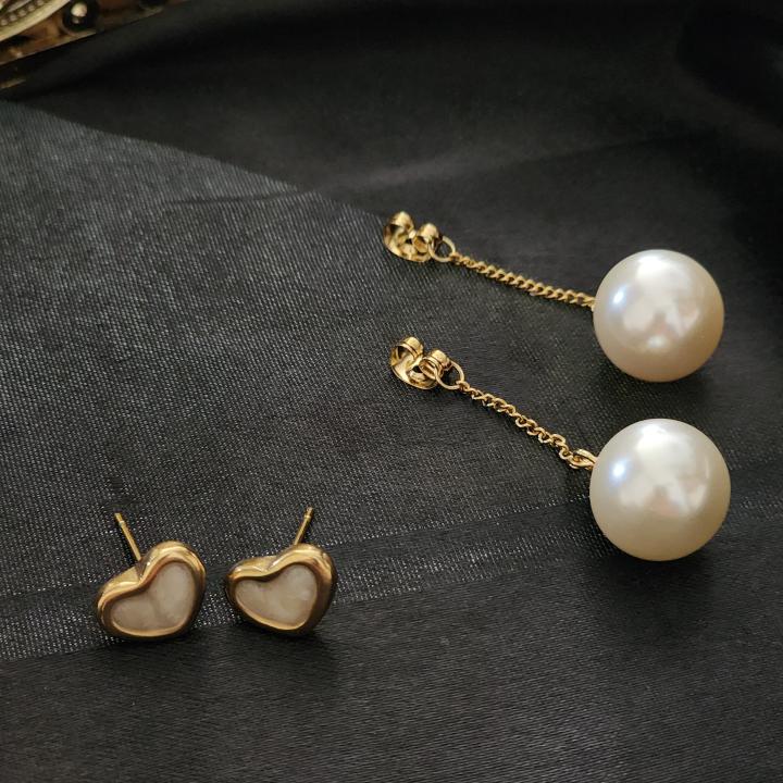 Pearl Amour Duo Earrings