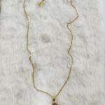 Emerald Aura Gourd Pendant Necklace