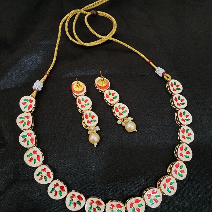 Royal Polki Kundan Necklace Set
