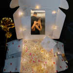 Luxe Aabhushan "Golden Embrace" Personalized Gift Hamper Box