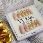“Blossom Nudes” Luxe Press-On Nail Set