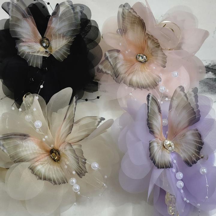 Blush Whisper Butterfly Clutcher