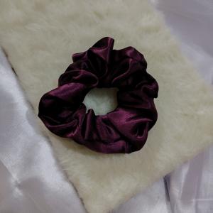 Luxe Aabhushan - Plum ◦ Royale Satin Scrunchie