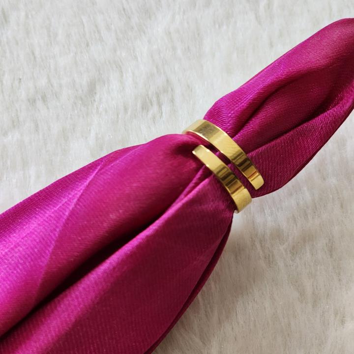 Aurum Twin-Band Statement Ring