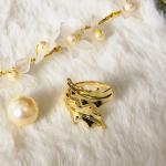 Aira Leaf Wrap Ring