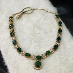 Zehra Royale Emerald Necklace Set