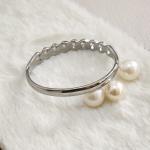 Unisex “Sterling Grace” Silver Chain-Link Bracelet